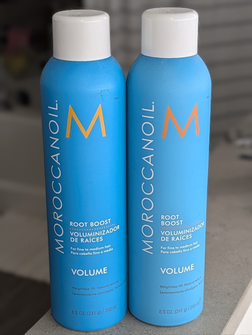 Moroccanoil Blue Root Boost Volume Spray - Twin Pack